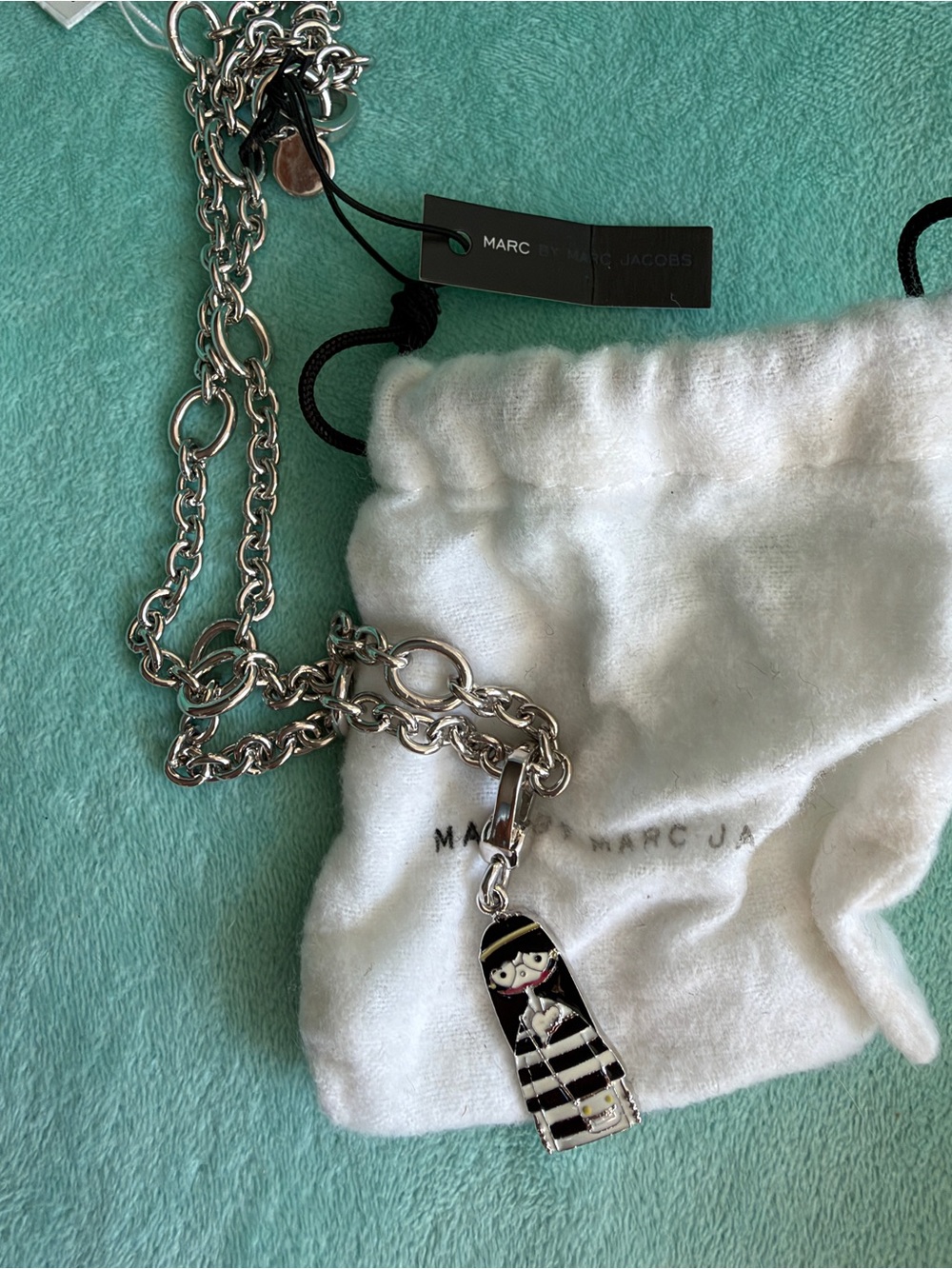 Marc by Marc Jacobs Miss Marc Doll Pendant Necklace - New with Tag